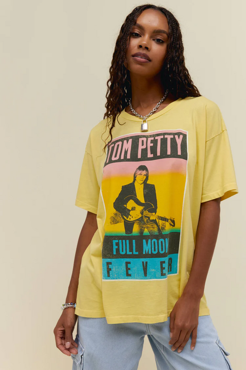 DAYDREAMER TOM PETTY FULL MOON FEVER MERCH TEE