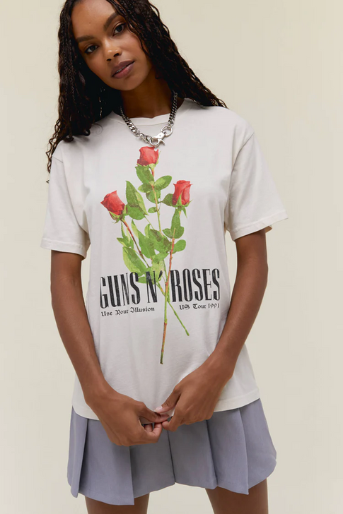 DAYDREAMER GUNS N' ROSES USE YOUR ILLUSION ROSES WEEKEND TEE