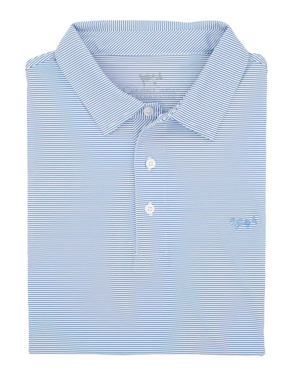 COASTAL COTTON HIGH TIDE STRIPE POLO