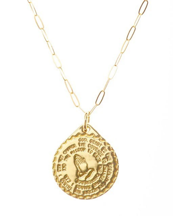 ALLISON & AVERY LORDS PRAYER MEDALLION CHAIN