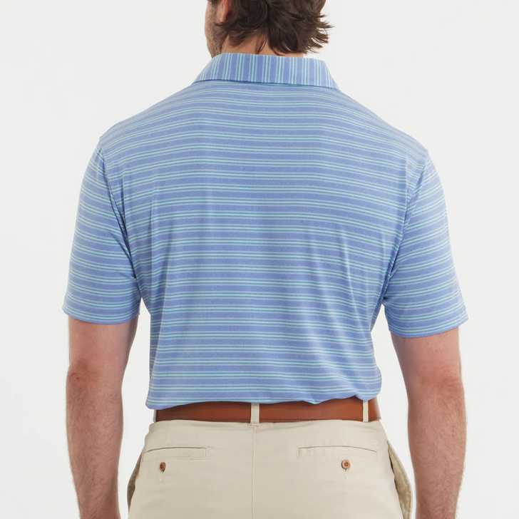 SOUTHERN MARSH MAYBOURNE FEATHERLIGHT STRIPE POLO