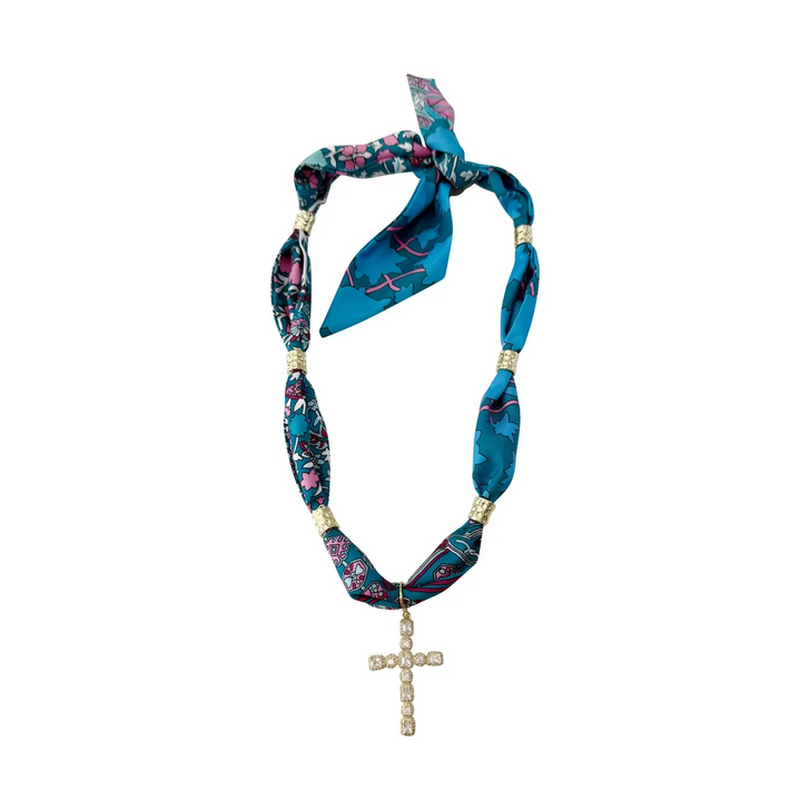 GEMELLI LAURIE SCARF NECKLACE