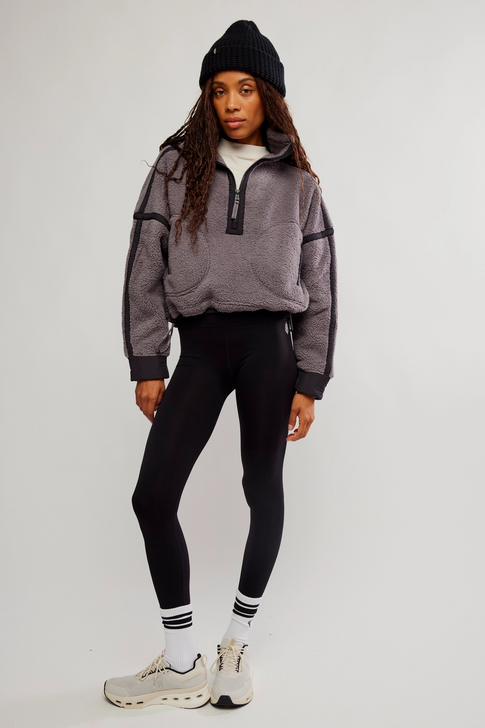 FREE PEOPLE MOUNTAIN HI 1/2 ZIP