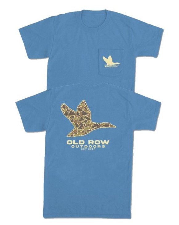 OLD ROW FLYING DUCK POCKET TEE