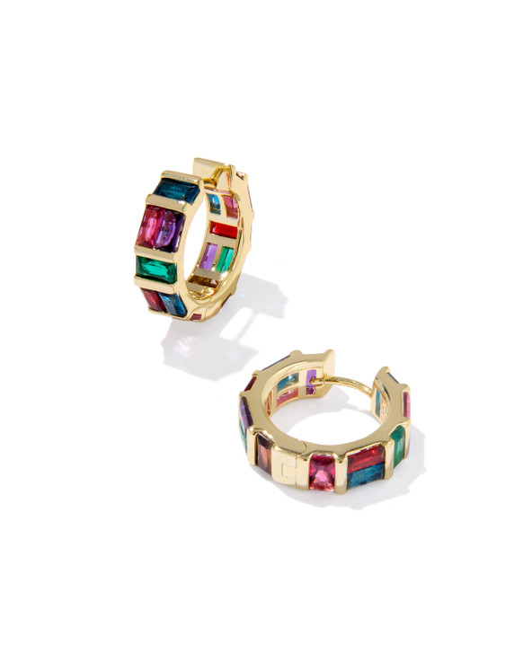 KENDRA SCOTT JAMIE HUGGIE EARRINGS