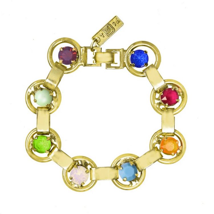 TOVA LINK BRACELET ANTIQUE POP