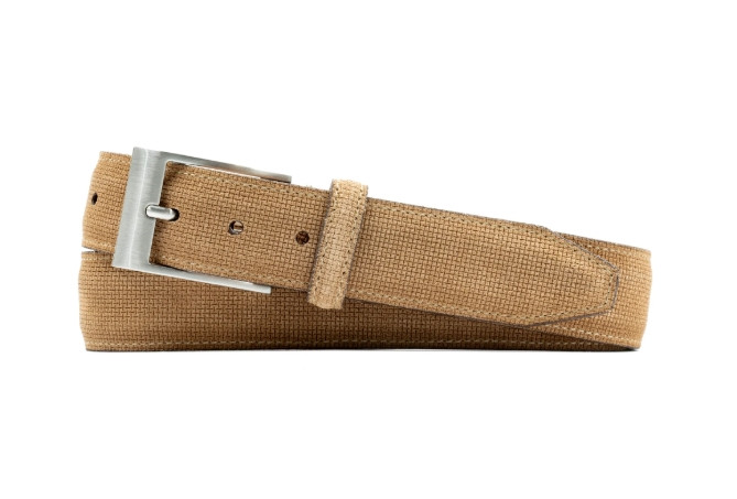 MARTIN DINGMAN ROYAL SUEDE BELT