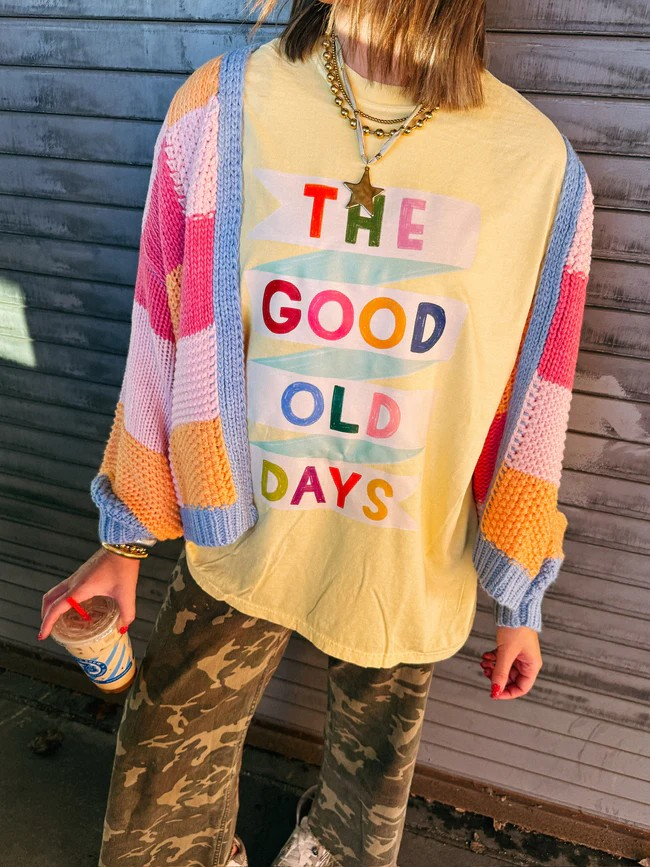 ETTA & EAST GOLD OLD DAYS TEE