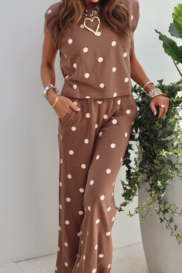 POPPY & PINE POLKA DOT PANT