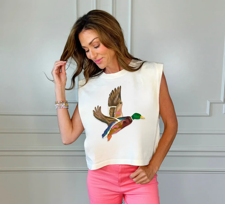 POPPY & PINE FLYING MALLARD TANK