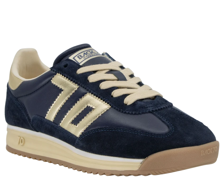 BACK 70 JOGGER N - NAVY GOLD VELVET