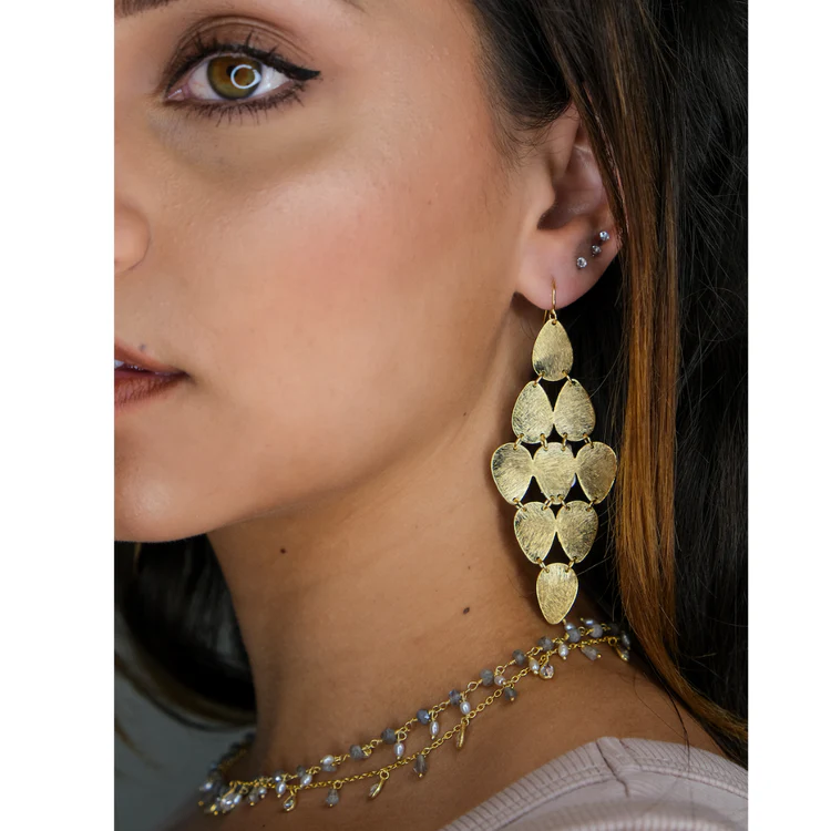 MARCIA MORAN WILLOW OVAL EARRINGS