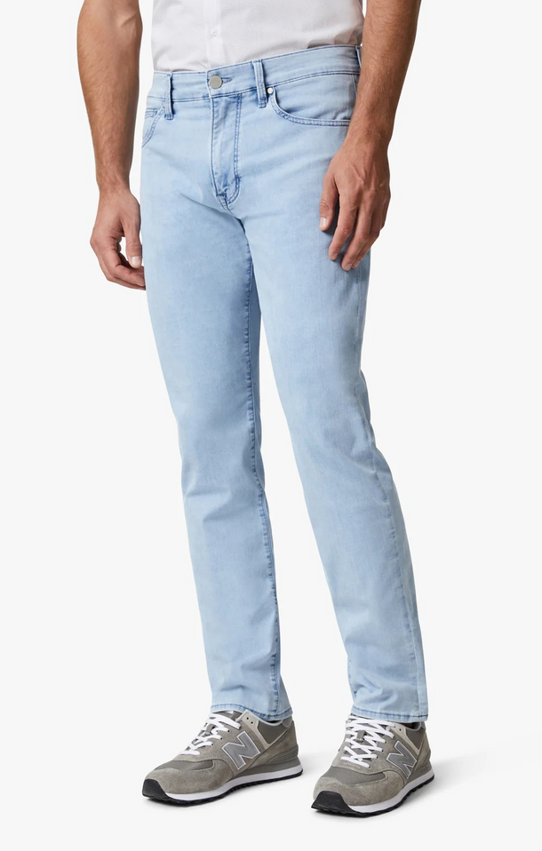 34 HERITAGE COURAGE STRAIGHT LEG JEANS - BLEACHED KONA