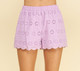 PINCH EYELET SHORTS