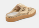 DOLCE VITA NOTICE SLIDE GOLD WOVEN SNEAKERS