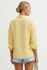NAKED ZEBRA V-NECK BLOUSE
