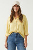 NAKED ZEBRA BUTTON UP BLOUSE