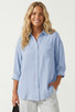 NAKED ZEBRA BUTTON UP BLOUSE