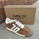 BACK 70 MEN'S RUNNER Y SNEAKERS - CUOIO
