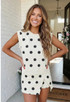 POLKA DOT TANK/SKORT SET