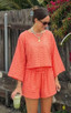 HYFVE EYELET TOP AND SHORT SET