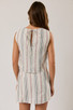 LE LIS PIN STRIPE FLORAL SET