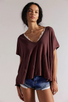 FREE PEOPLE SWING ALONG WITH ME TEE