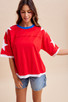 ANNIEWEAR STAR PATCH SHIRT