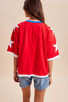 ANNIEWEAR STAR PATCH SHIRT