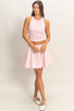 HYFVE RIBBED TOP AND SKIRT SET