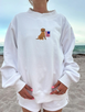 SUNKISSED COCONUT FLAG DOG MOCKNECK