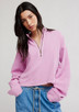 FREE PEOPLE CELESTE QUARTERZIP