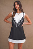 MABLE LAYERED SLIP DRESS