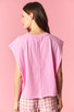 PEACH LOVE COTTON JERSEY TANK