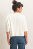 HYFVE OVERSIZED COLLAR SHORT SLEEVE TOP