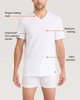 SAXX DROPTEMP V-NECK UNDERSHIRT