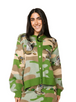 QUEEN OF SPARKLES CAMO DUCKS FLYING CARDIGAN