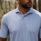GENTEAL FORESTFALL PRINTED PERFORMANCE POLO