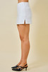 DAY+MOON CREPE HIGH WAIST MINI SKORT