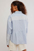 FREE PEOPLE ANNIE BABYDOLL BUTTON DOWN TOP