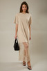 SUNDAY EDITION T-SHIRT MAXI LACE DRESS