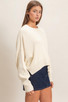 HYFVE RIBBED CROP SWEATER