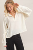 HYFVE OPEN COLLAR KNIT SHIRT