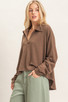 HYFVE OPEN COLLAR KNIT SHIRT