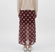 TWENTIFOURTH POLKA DOT MESH MAXI SKIRT