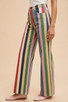 ANNIEWEAR STRIPE WIDE LEG PANT