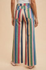 ANNIEWEAR STRIPE WIDE LEG PANT
