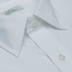 COOPER & STEWART TAILORED FIT DRESS SHIRT - WHITE