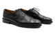 MARTIN DINGMAN CAMBRIDGE HAND STAINED LEATHER CAP TOE DRESS SHOE - BLACK
