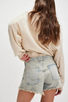 FREE PEOPLE NOW OR NEVER DENIM SHORTS